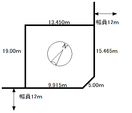 売土地　錦岡521